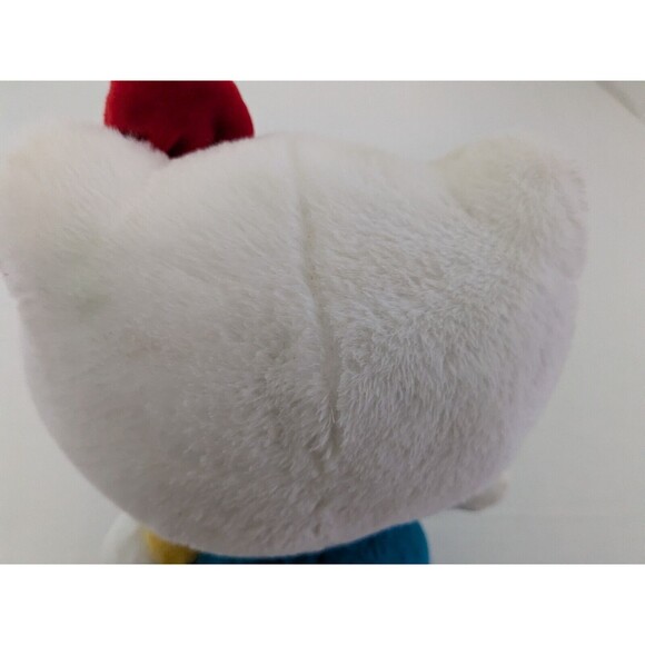 Hello Kitty Sanrio Classic Blue Overalls Plush 10" - Picture 5 of 5